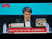 RENUCIÓ PRAT GAY, ENDEUDADOR SERIAL, MACRI EN CRISIS