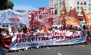 MULTITUDINARIA MARCHA DE DESPEDIDOS Y ORGANIZACIONES SOCIALES CONTRA MACRI