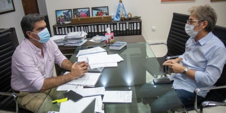 Capitanich y el titular del IPRODICH acordaron medidas para personas con discapacidad