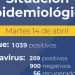Salud informa el registro de 10 nuevas personas con coronavirus positivo en la provincia