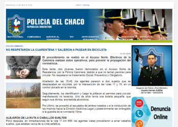 Resistencia: no respetaron la cuarentena y salieron a pasear en bicicleta