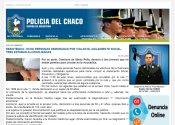 Resistencia: ocho personas demoradas por violar el aislamiento social, tres estaban alcoholizadas