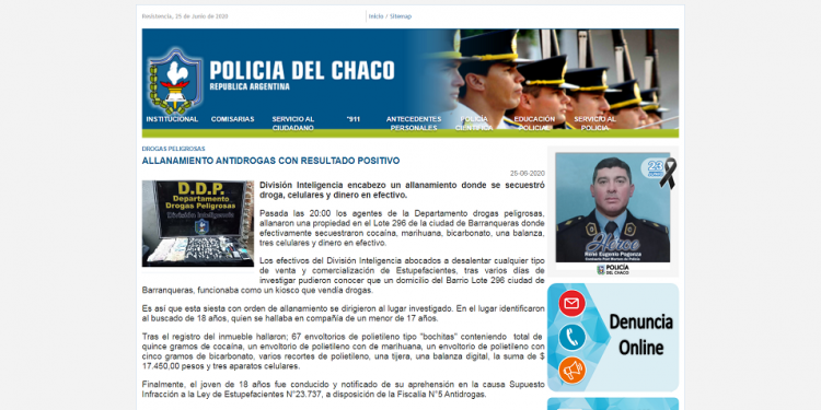 Barranqueras: Lo agarraron con 67 bochitas de cocaína y marihuana