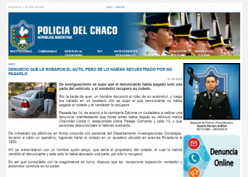 Denuncio que le robaron el auto, pero se lo habían secuestrado por no pagarlo