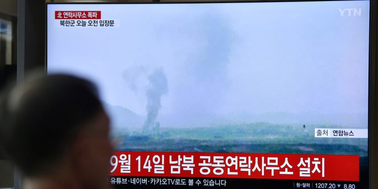 Corea del Norte tras la destrucción de la oficina de enlace intercoreana: “Ya hemos interrumpido todas las líneas de comunicación entre ambas partes”