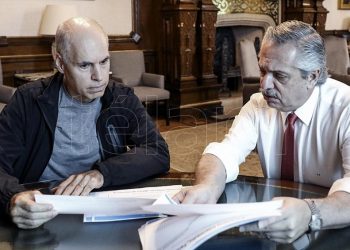 Alberto Fernández y Horacio Rodríguez Larreta analizaron la marcha de la nueva fase de la cuarentena