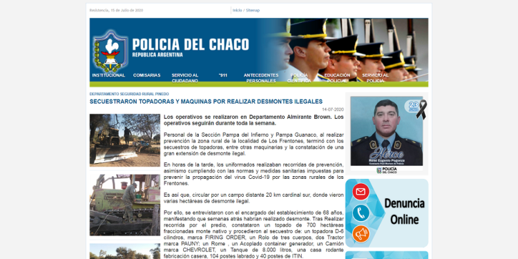 Los Frentones: Secuestraron topadoras y maquinas por realizar desmontes ilegales