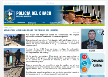 Fortín Lavalle: luego de una balacera, secuestran 35 panes de droga y detienen a dos hombres