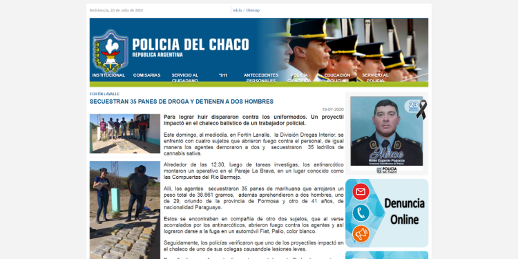 Fortín Lavalle: luego de una balacera, secuestran 35 panes de droga y detienen a dos hombres