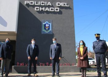 Machagai: Capitanich inauguró la comisaría “sargento primero postmortem, Santo León Medina”