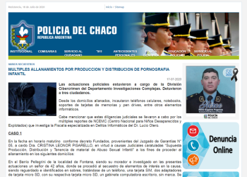 Múltiples allanamientos por producción y distribución de pornografía infantil