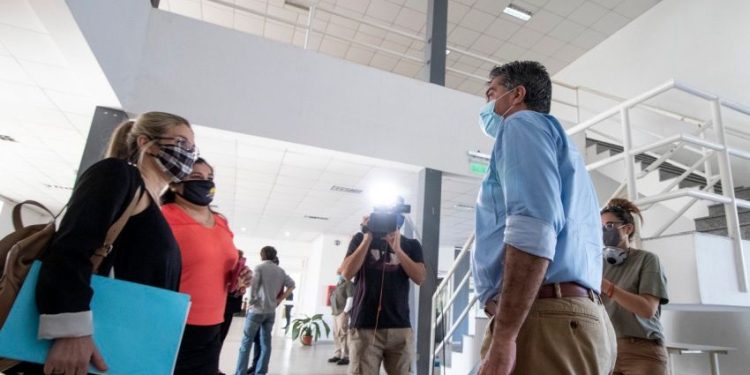 “Todo trabajador tiene derecho a terminalidad educativa y formación superior extendida”, dijo Capitanich en Sáenz Peña