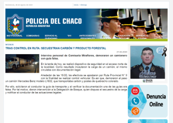 Secuestran carbón y producto forestal