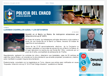 La leonesa: llevaban cigarrillos ilegales y los detuvieron