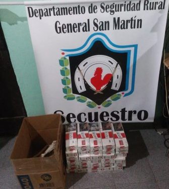 Llevaba cigarrillos sin aval aduanero