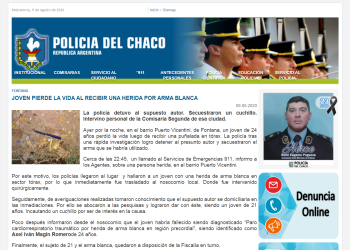 Fontana: joven pierde la vida al recibir una herida por arma blanca