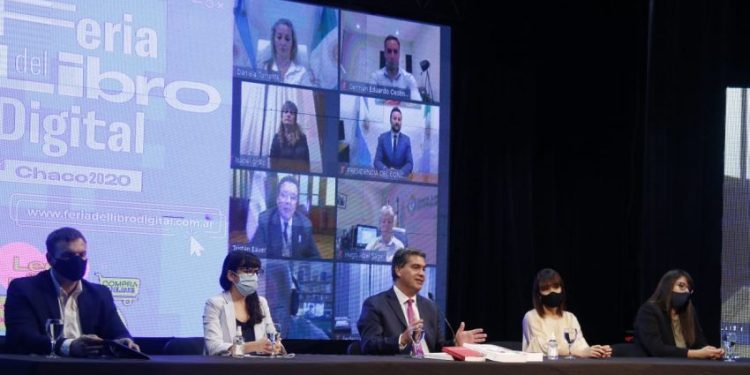 Capitanich inauguró la feria del libro digital: “la lectura nos permite aportar al desarrollo de las ideas desde la sensibilidad y la creatividad”, dijo