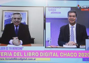Feria del libro digital: con el conversatorio de Alberto Fernández y Capitanich, comenzó el ciclo “ideas y libros para pensar la pospandemia”