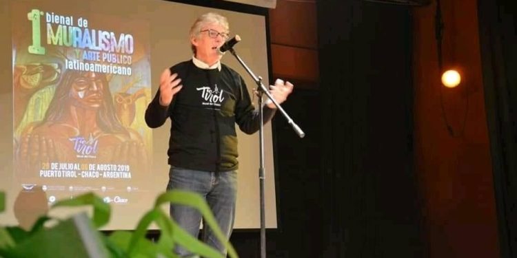 El presidente de la Legislatura, Hugo Sager, disertará en el Encuentro Virtual de Muralismo y Arte Público