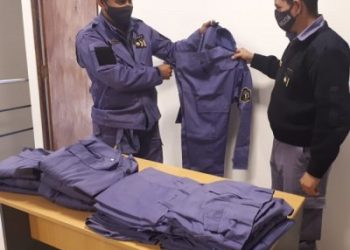 Entregaron indumentaria policial a efectivos del interior