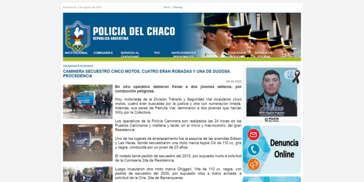 Caminera secuestró cinco motos, cuatro eran robadas y una de dudosa procedencia