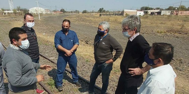 Sager en Puerto Tirol: “Avanzamos en el armado de equipos de trabajo a partir de la decisión política de Fernández y Capitanich de recuperar el tren”