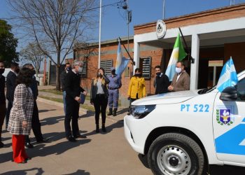 Sager: “Gracias a gestiones y al esfuerzo del Gobierno, Puerto Tirol tiene un nuevo patrullero”