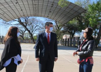 El Gobierno avanza en la ampliación y refacción de la Escuela de Educación Superior N°36 de Fontana
