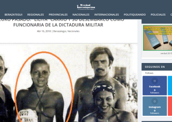 “Lilita” Carrió tenía relaciones carnales con la sangrienta dictadura militar