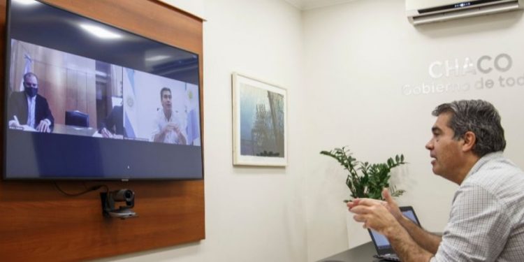 Capitanich se reunió con Martín Guzmán y planteó una agenda de trabajo previa a la presentación del Presupuesto 2021