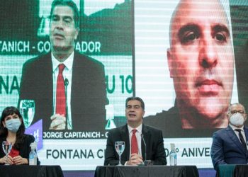 Con inauguración de obras, Capitanich y Rodas celebraron el 104° aniversario de Fontana