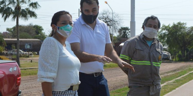 Barranqueras: El municipio puso en marcha el Plan Director de Desagües Pluviales en lagunas y canales