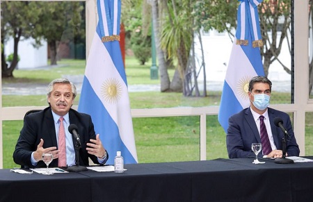 Capitanich y Alberto Fernández anunciaron la concreción del préstamo FONPLATA por 54,6 millones de dólares para mejorar el sistema de salud del Chaco