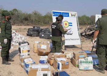 La Leonesa: Incineran marihuana, cocaína y mercadería ilegal decomisada en diversos procedimientos
