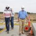 Capitanich supervisó el avance de obra de la planta de tratamiento de líquidos cloacales del gran Resistencia
