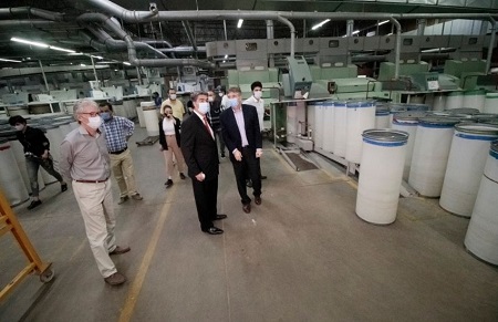 Capitanich anunció inicio de obras en la Textil Santana de Puerto Tirol