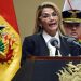 Bolivia denuncia “injerencia” de EEUU en la detención de Áñez