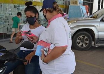 Barranqueras: Municipio realizó una jornada de “Concientización Vial” en la rotonda de Villa Monona