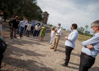 Derechos Humanos: en vísperas de un nuevo aniversario de la Masacre de Margarita Belén, Capitanich recorrió las obras del Parque de la Memoria