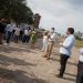 Derechos Humanos: en vísperas de un nuevo aniversario de la Masacre de Margarita Belén, Capitanich recorrió las obras del Parque de la Memoria