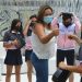 Barranqueras: Con todos los protocolos de bioseguridad, Magda Ayala agasajó a los egresados de colegios secundarios