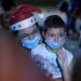 Magda Ayala junto a Papá Noel: “No hay nada más hermoso que ver a nuestros niños felices”