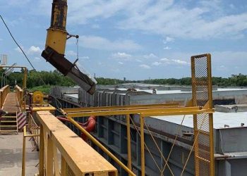 El dragado del riacho Barranqueras hizo posible un embarque tras meses de paralización