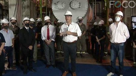 Chaco avanza en generación de energía limpia: el presidente y el gobernador inauguraron dos plantas de biomasa