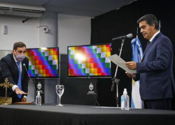 Capitanich tomó juramento a Santiago Pérez Pons como nuevo ministro de Planificación, Economía e Infraestructura