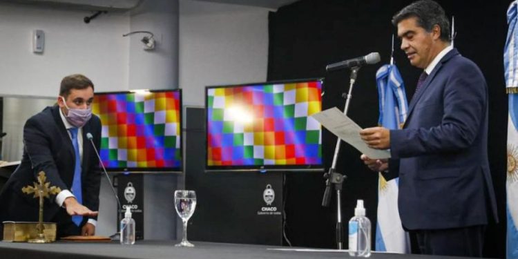 Capitanich tomó juramento a Santiago Pérez Pons como nuevo ministro de Planificación, Economía e Infraestructura