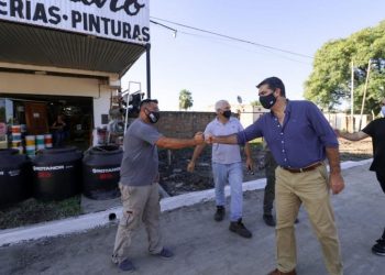 Avanza la pavimentación de la avenida San Martín en Resistencia