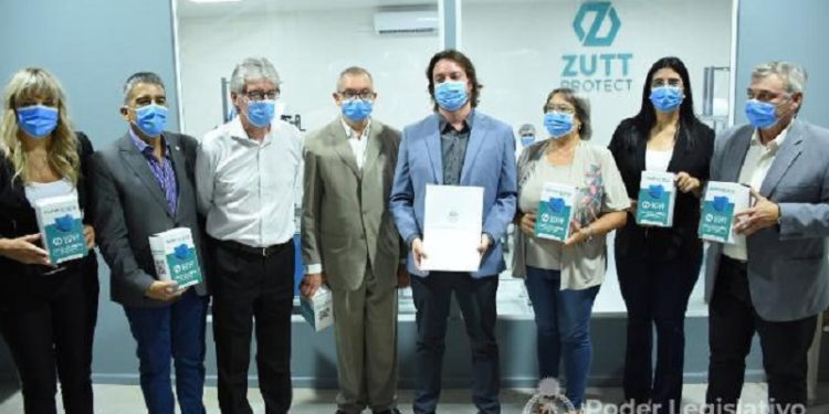 Legisladores reconocieron a Zutt Protect por su apuesta al empleo genuino y a la inversión chaqueña