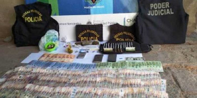 Charata: allanamiento, drogas y detenidos