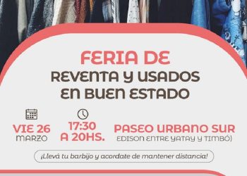 Llega una nueva edición de ferias de usados al paseo urbano sur de Barranqueras